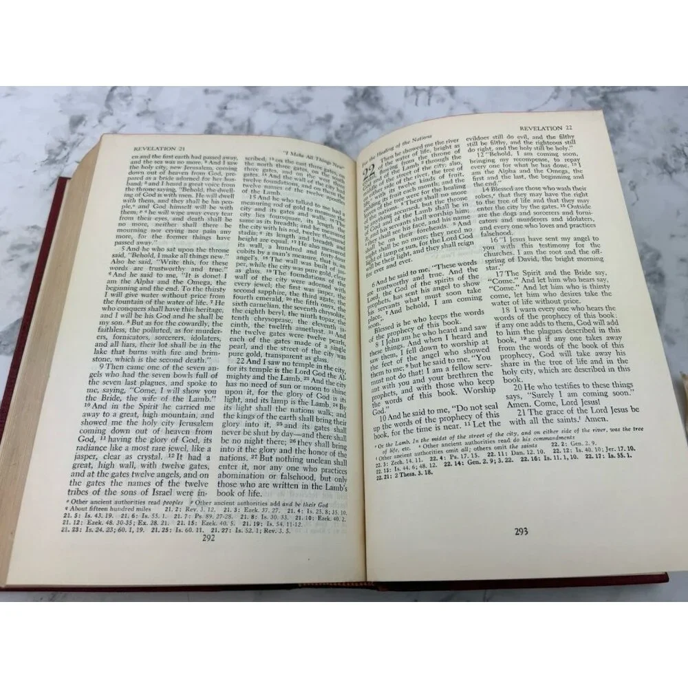 *Vintage HOLY BIBLE Revised Standard Version 1952 Thomas Nelson RSV